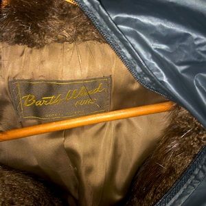 Barth Winds Beaver Floor Length Fur Coat